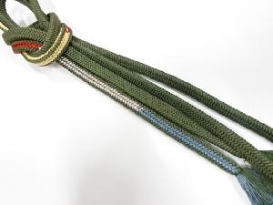 正絹　手組帯締め